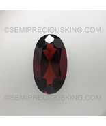 Natural Garnet Oval Faceted Cut 14x8mm Burgundy Color VVS Clarity Loose ... - £98.40 GBP