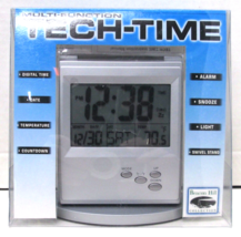 Beacon Hill LCD Digital Alarm Clock Multi-Function W/Temperature - £11.26 GBP