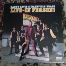 Danny Davis Live In Person USED LP Record - £0.78 GBP