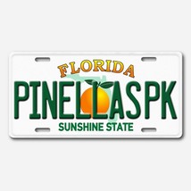 Pinellas Park Aluminum Florida License Plate Tag NEW - £13.31 GBP