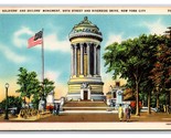 Soldier and Sailors Monument NYC New York NY UNP Unused WB Postcard i21 - £2.29 GBP