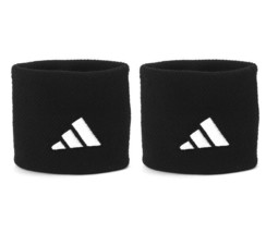 adidas Tennis Wristbands Sports Badminton Squash Sweatband Black 2 PC NW... - $23.90
