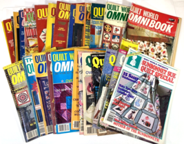 Lot Of 28 Quilt World Magazines Vintage 1979-1994 Quilter Quilting Christmas - £31.60 GBP