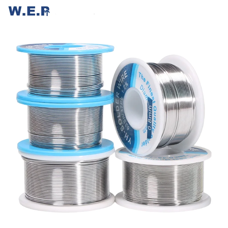 WEP 0.5/0.6/ 0.8/1mm Solder Tin Wire Welding Repair Tools Desoldering Wire Roll - £41.98 GBP
