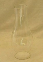 Hurricane Clear Glass Hourglass Sconce Candle Lamp Chimney Shade 8.5&quot; Vi... - $24.74