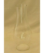 Hurricane Clear Glass Hourglass Sconce Candle Lamp Chimney Shade 8.5&quot; Vi... - £18.49 GBP