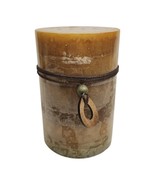 Pier 1 Citrus Cilantro Large 4 x 6 Candle Pillar Unused Unlit NEW Sealed - $54.69 CAD