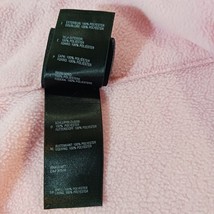 The North Face Youth/Girl’s Pink Full Zip Fleece Jacket Pockets Size XL  image 5