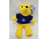 Rare Limited Edition Pepsi Cola Teddy Bear Plush 9&quot; With Tags  - $31.67
