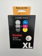 Kodak AL11UA Verité 5 XL Black &amp; Color Ink Cartridges - $37.39