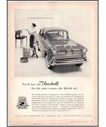1959 Vauxhall Automobile PRINT AD BX4 - $4.74