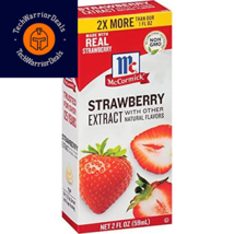McCormick Strawberry Extract with Other Natural Flavors, 2 Fl Oz (Pack of 1)  - £10.91 GBP