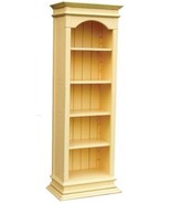 Bookcase TRADE WINDS PROVENCE Traditional Antique Yellow Painted Mahogan... - $1,939.00