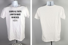 Tacos &amp; Cazadores Tequila A Match Made in Mexico T Shirt Mens Medium - £17.51 GBP