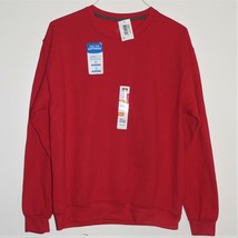 Fruit Of The Loom Red Sweatshirt Sz M / Medium ~ Nwt / New With Tags ~ Wicking - £13.42 GBP
