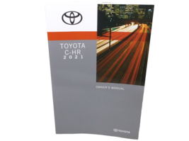 2021..21  TOYOTA C-HR  OWNER'S MANUAL/BOOKS/GUIDE/CASE/OEM image 4