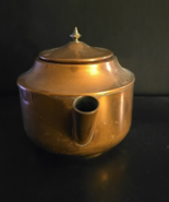 Vintage Copper Small Teapot  Made In USA By Rosemar Taunton Mass  approx 4&quot; - $24.54