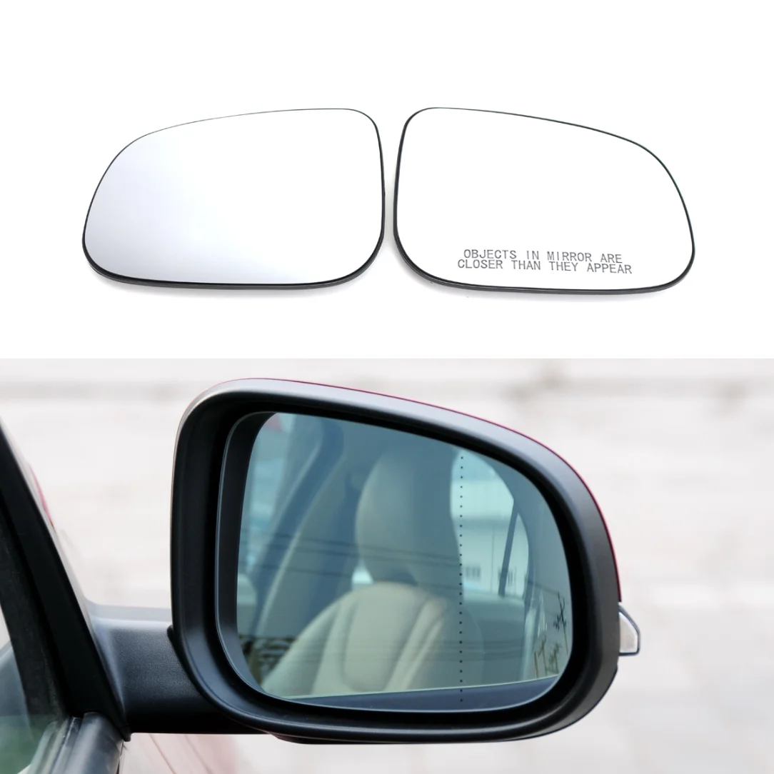 Left right car heated wing rear mirror glass for volvo s40 s60 s80 v40 v60 v70 thumb200