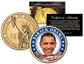 Barack Obama For President 2008 Rare Campaign Issue Presidential $1 Dollar Coin - £7.60 GBP