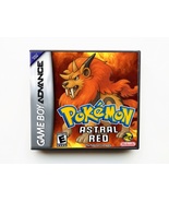 Pokemon Astral Red Game / Case - Gameboy Advance GBA Fire Red - $19.99+