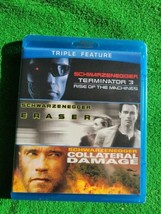 Terminator 3 / Eraser / Collateral Damage (Blu-ray, 2002) - £21.26 GBP