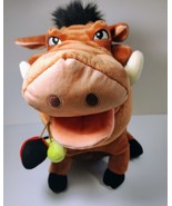 Pumba Disney Parks 14&quot; Pumbaa The Lion King Large Plush With Grub Bugs - $24.01 CAD