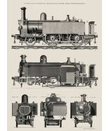 11594.Decor Poster.Room Wall.Home interior design.Train Locomotive railr... - $16.20+