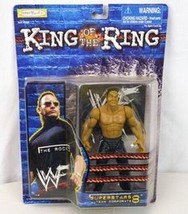WWF The Rock King of the Ring Superstars Team Corporate 8 Action Figure NIB - £17.80 GBP