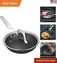 Durable 7-Inch Induction-Compatible Frying Pan with Nonstick Coating &amp; G... - $60.00