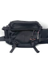 Vintage Camp Trails Side Trip Waist Fanny Pack Bum Bag 11&quot; x 9&quot; Black Hi... - $31.93 CAD