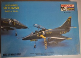 Blue Angels Skyhawk A4E/F 1/72 model Plane Sealed never opened Minicraft Vintage - £17.61 GBP
