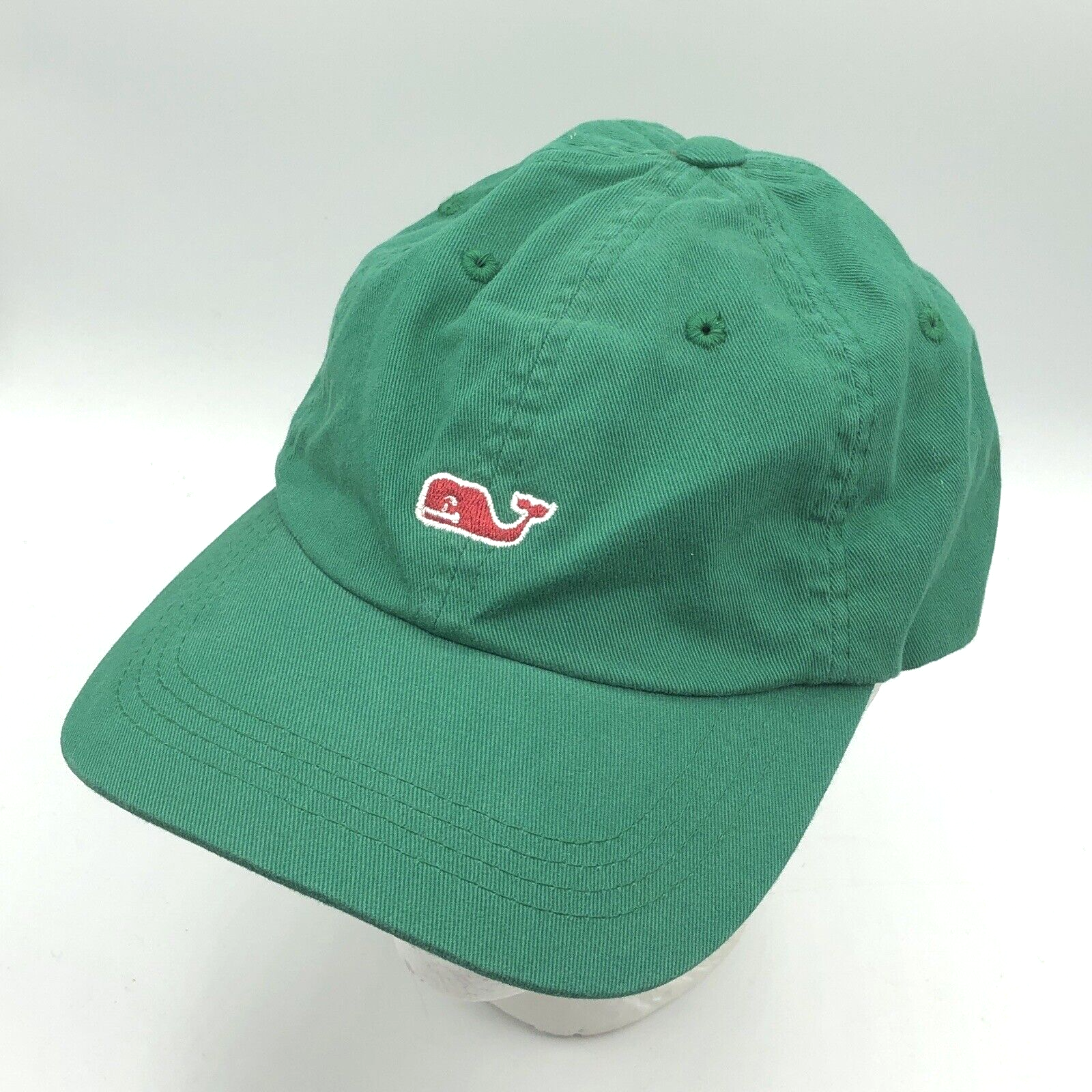 Vineyard Vines Green Holidays Christmas Strapback Hat Jeep Underbill Des... - $24.74