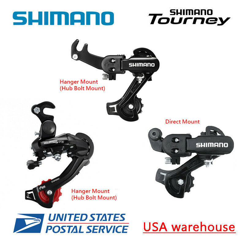 Shimano Tourney RD-TZ31 RD-TZ500 6/7 Speed Direct / Hanger Mount Rear Derailleur - £10.69 GBP - £11.73 GBP