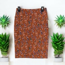 LuLaRoe Cassie feather print Mini skirt Women’s Size S Small NWT - $14.10