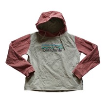 Patagonia Uprisal Hoodie Felpa Donna Taglia Grande Rosa Pastello P-6 Logo - £44.30 GBP