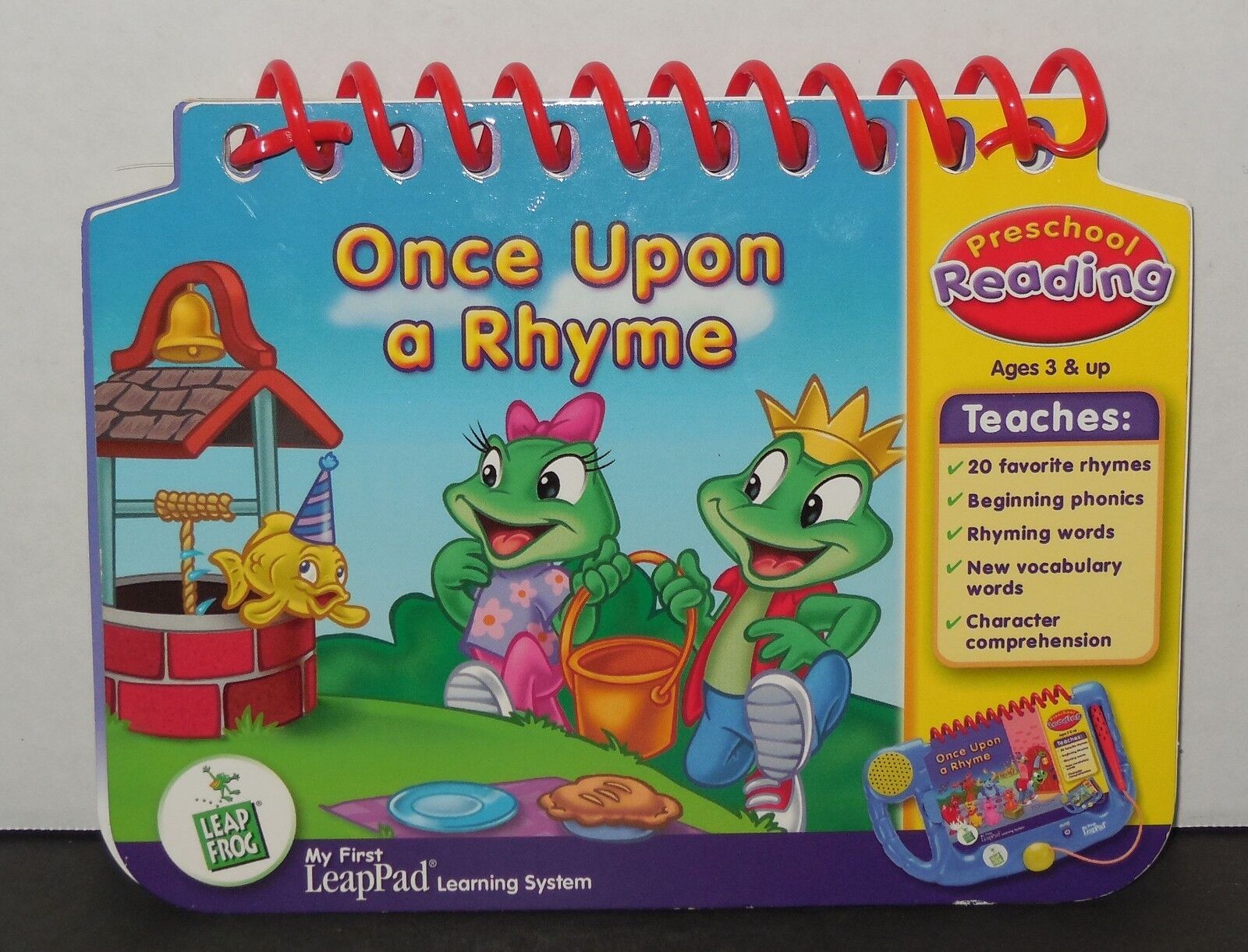 Primary image for Leap Frog My First LeaPad  Once Upon A Rhyme Book Only