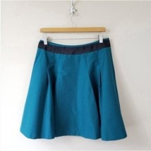 The Limited | Teal Circle Skirt with Black Waistband, size small - £15.41 GBP