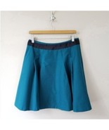 The Limited | Teal Circle Skirt with Black Waistband, size small - £15.44 GBP