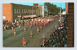 Crab Derby Parade Street View Crisfield Maryland MD UNP Chrome Postcard P4 - $1.93