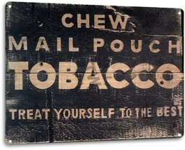 Mail Pouch Tobacco Cigarette Retro Vintage Wall Decor Man Cave Metal Tin Sign - £9.55 GBP