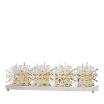 Partylite Candle Holder (New) Silvery Snowflake - Candle Holder (P93106) - £39.05 GBP