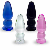 LeLuv Glass 3.5 Inch Beginner Butt Plug - £15.31 GBP+