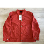 Jordan Jumpman Essentials Chicago Jean Jacket in Red Size XL FN4527 $130... - $74.19