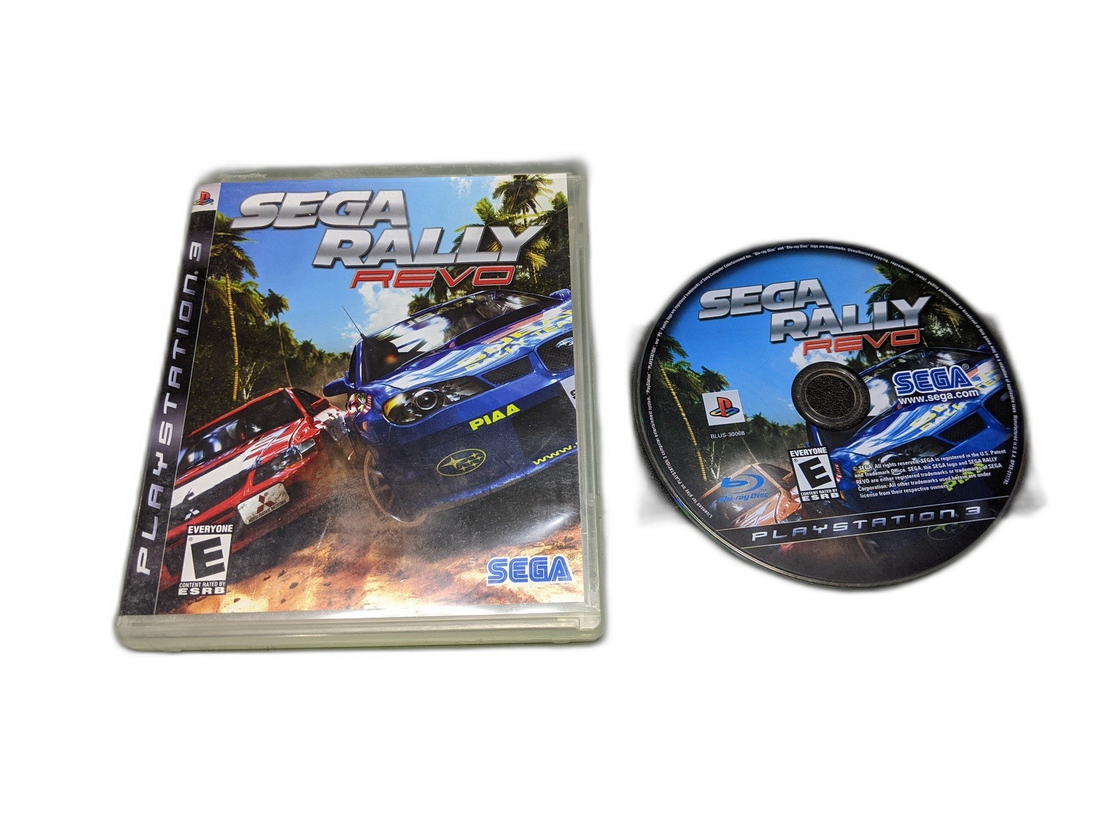 Sega Rally Revo Sony PlayStation 3 Disk and Case - $15.06