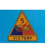 POST WWII, U.S. ARMY, OCCUPATION PERIOD, 5th ARMORED DIVISION, BULLION, ... - $659.65 MXN
