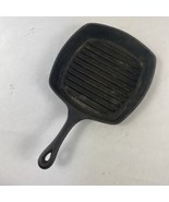 Emeril Lagasse Cast Iron 10&quot; Square Skillet Grill Pan with Ribs - LOOK - $37.88 CAD