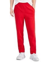 ID Ideology Men&#39;s Solid Fleece open Cuff  Pants in Licorice Red-2XL - £15.11 GBP