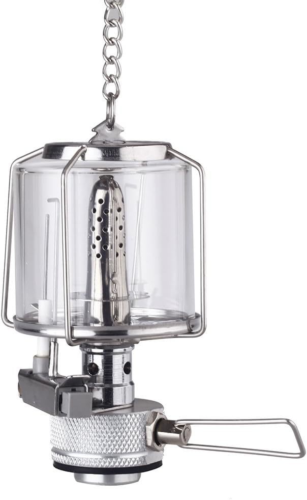 Mini Portable Camping Lantern Gas Light Tent Lamp Hanging Lamp Camping S... - $33.93