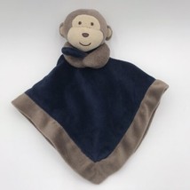 Carter&#39;s Monkey Lovey Rattle Head Security Blanket Hug Plush Soother 2011 - $14.99
