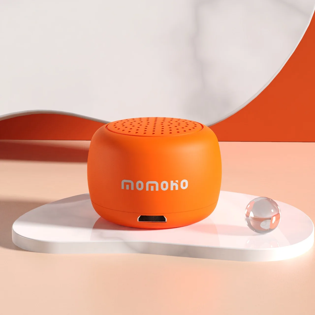 2022 Mini Bluetooth Speaker Cute Music Player Selfie Control Handsfree Car Bicyc - £93.82 GBP